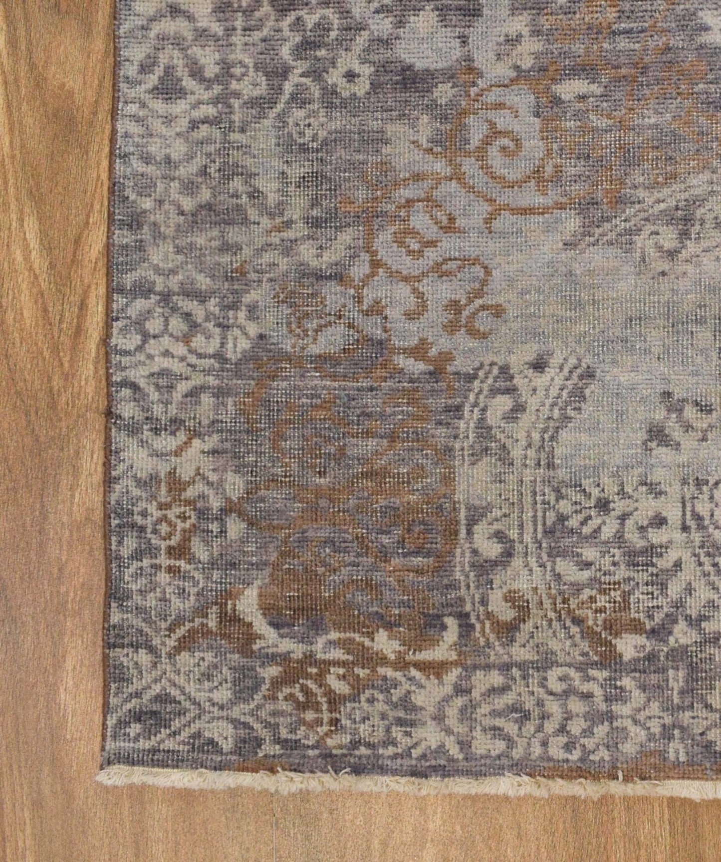 8x10 Rug | Modern Handmade Wool blended viscose Area Rug | TRD1634810 - Marsh and Manor Collective