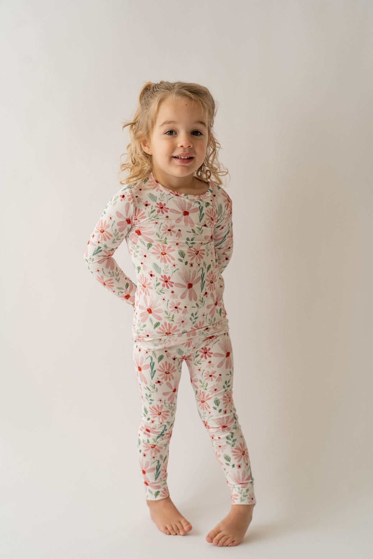 Watercolor Floral 2 piece PJ's