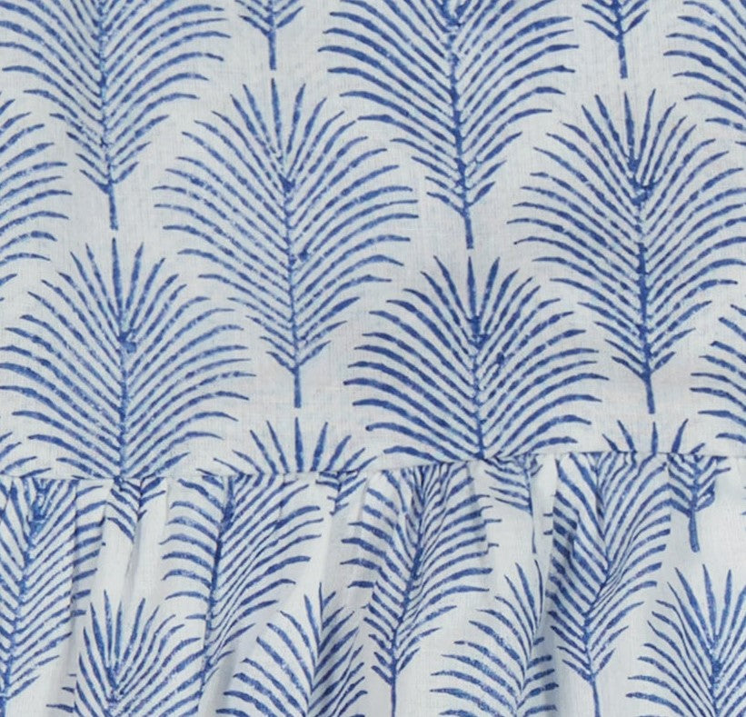 Zoe Baby Romper Navy Feather