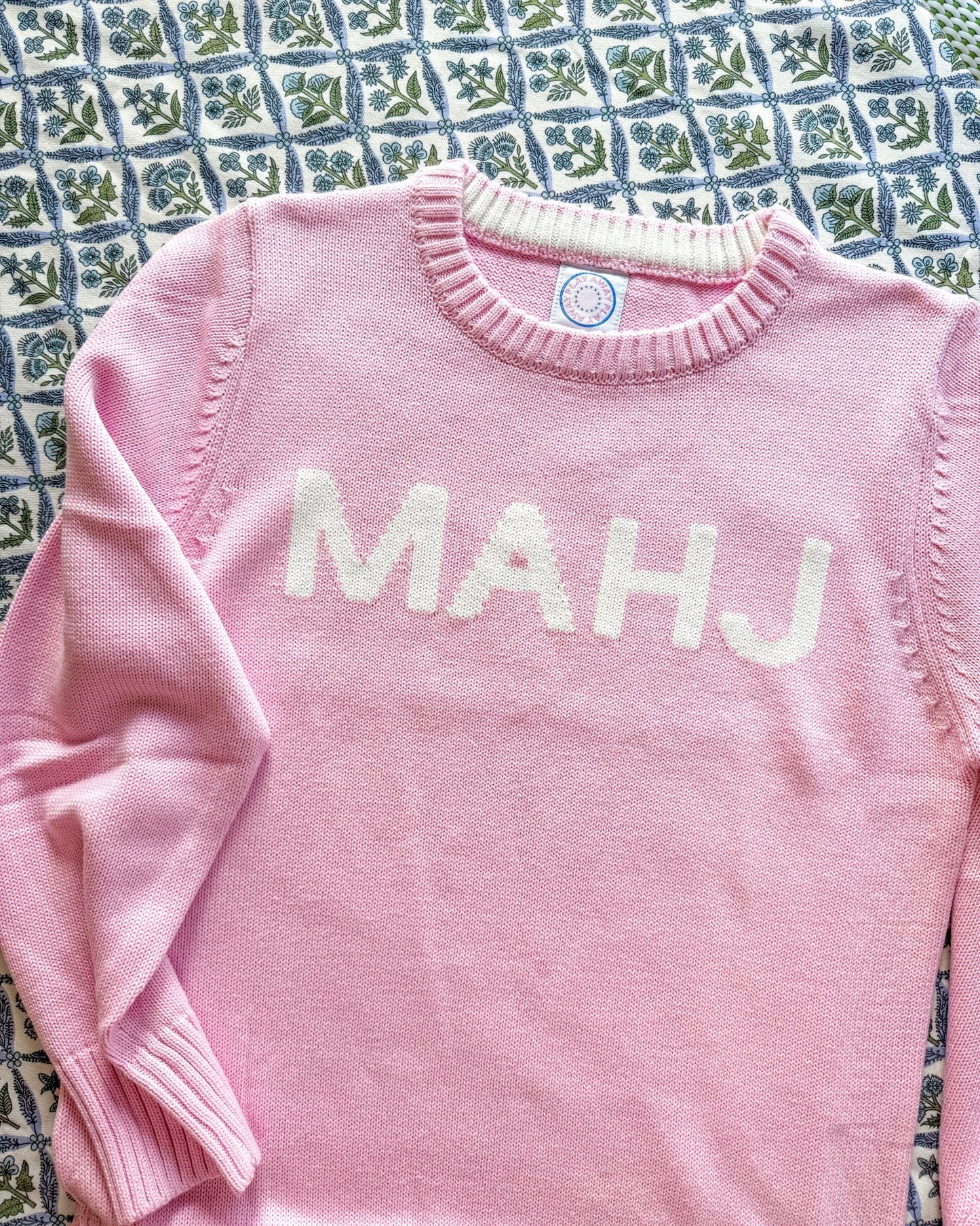 MAHJ Knit Sweater - Marsh and Manor Collective