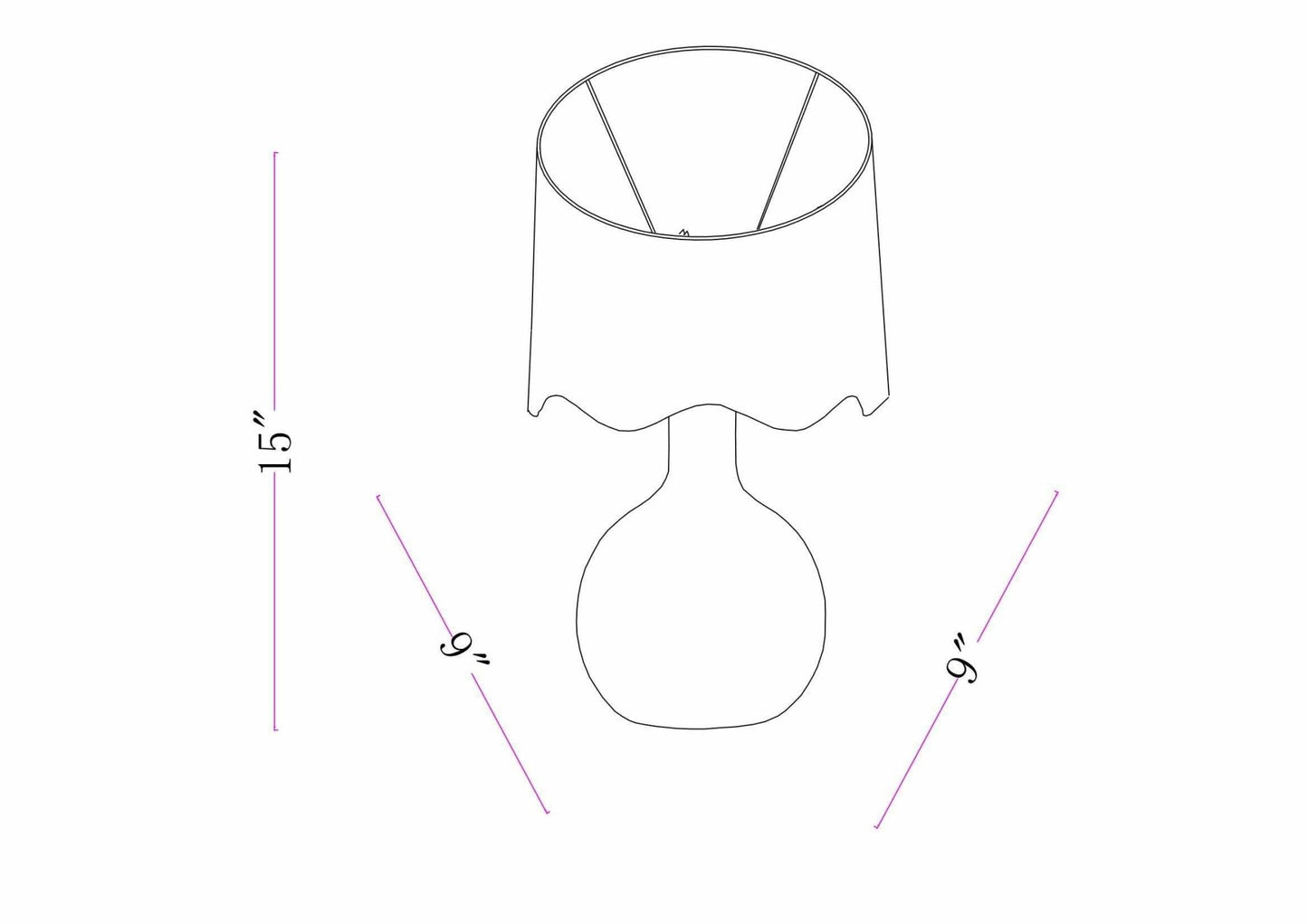 Megan Table Lamp - Marsh and Manor Collective