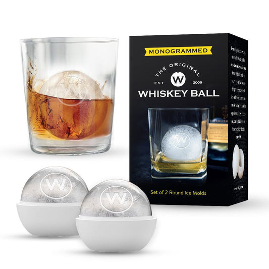 Monogrammed Whiskey Balls - Marsh and Manor Collective