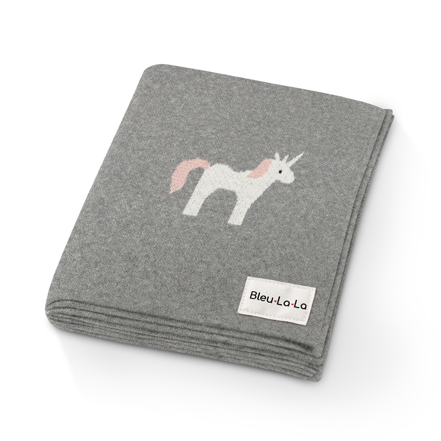 Luxury Cotton Deer Knit Swaddle Baby Blanket