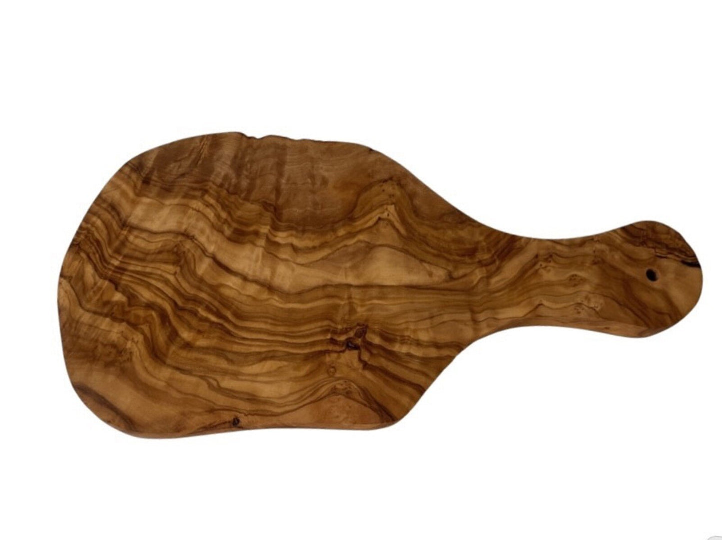 Original Olive Wood Cutting Board with Handle - Marsh and Manor Collective
