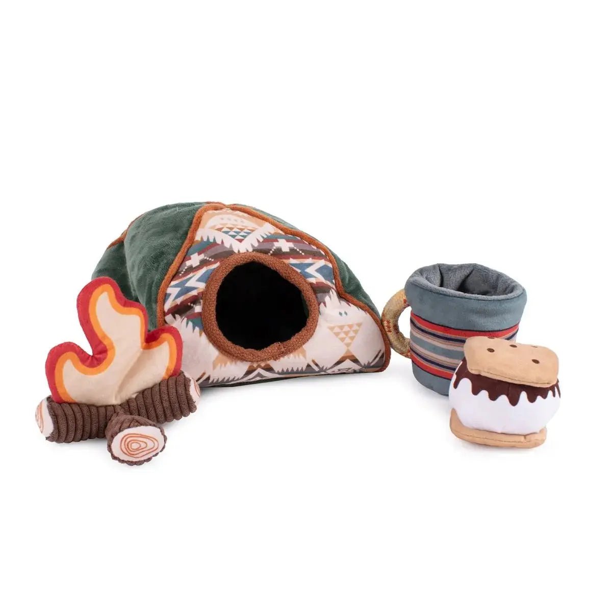 Pendleton Camp Discovery Tent Set Dog Toy - Marsh and Manor Collective
