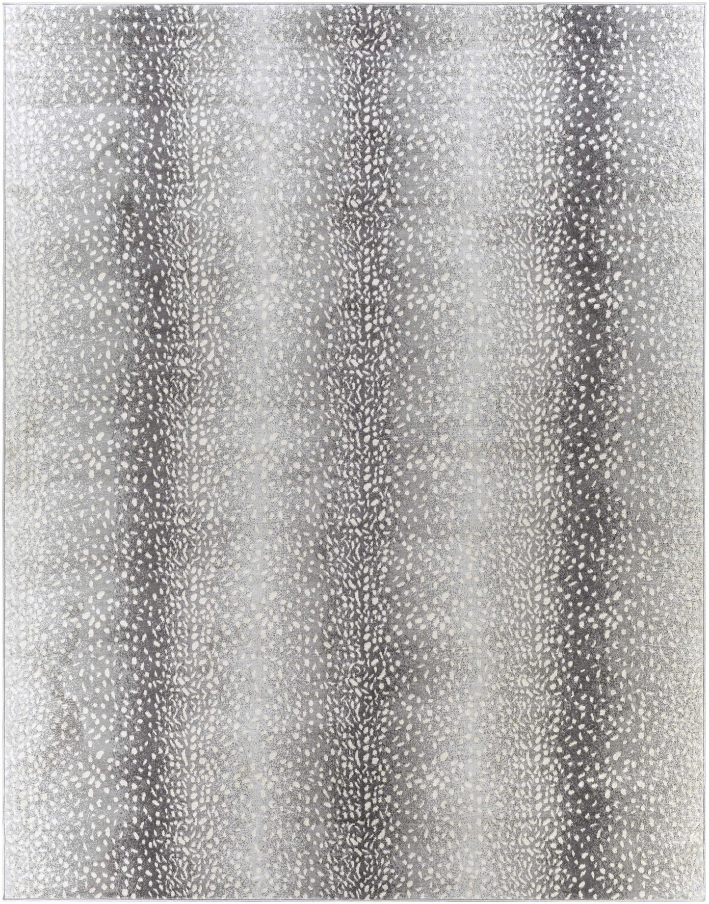 Pointblank Black&Gray Antelope Print Rug - Marsh and Manor Collective