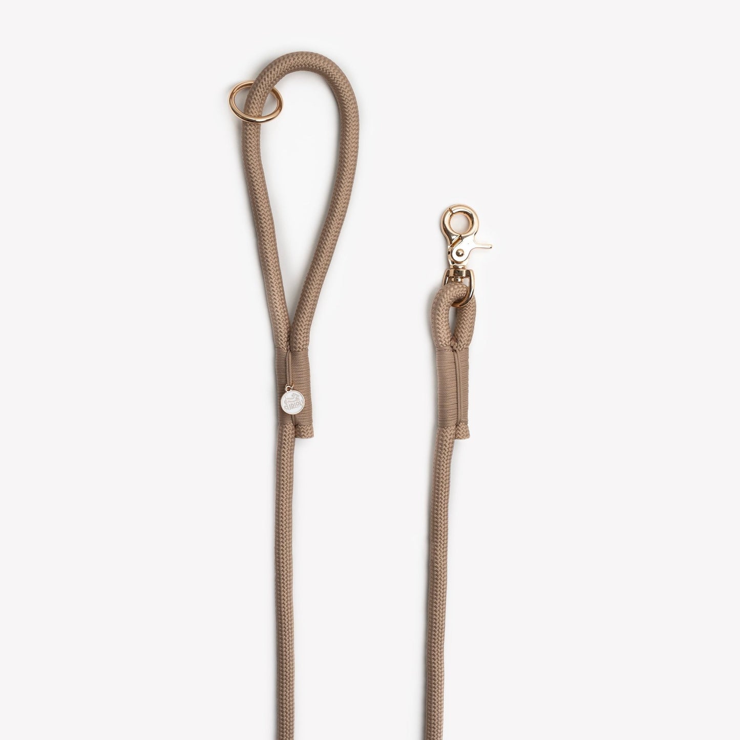 'Sand' - Braided Rope Leash - Marsh and Manor Collective