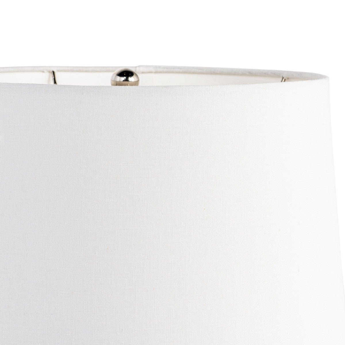 Tabor 22" White and Gold Mercury Glass Table Lamp With White Cone Shade - Marsh and Manor Collective