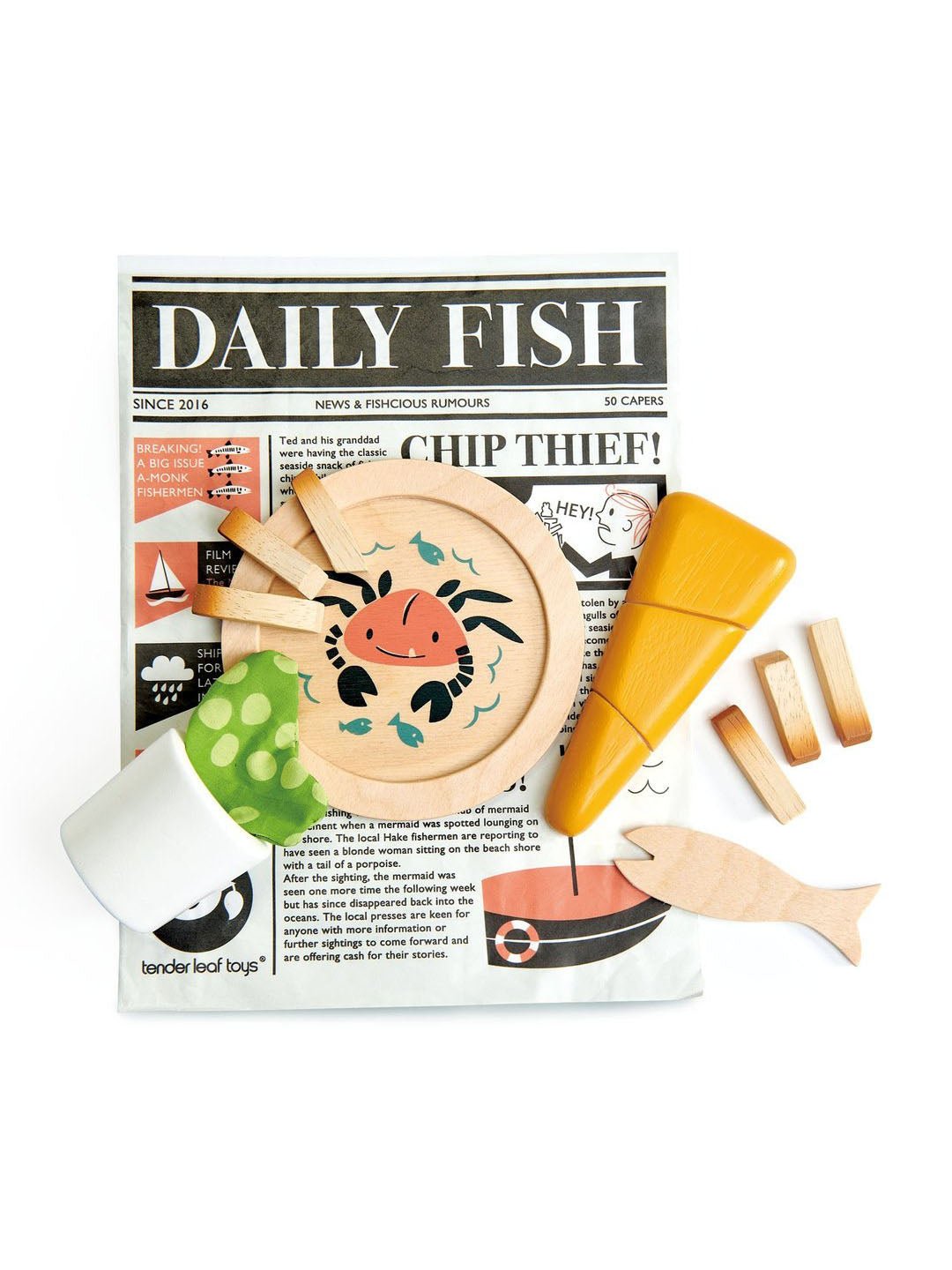 Tender Leaf Toys Fish and Chips Supper - Marsh and Manor Collective