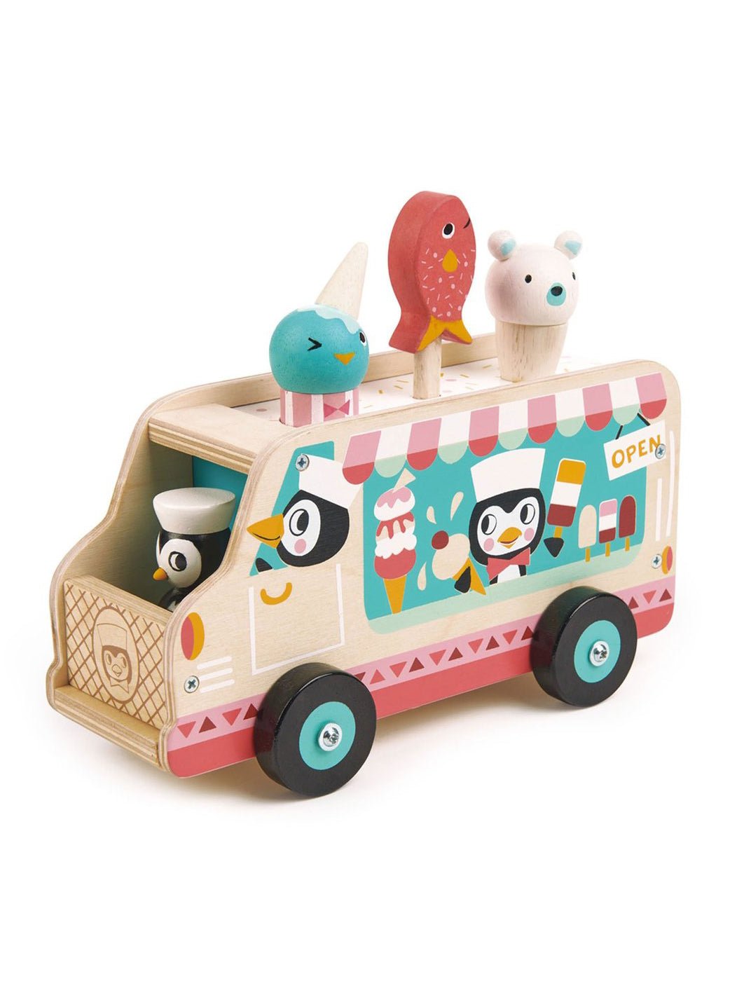 Tender Leaf Toys Penguin’s Gelato Van - Marsh and Manor Collective
