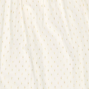 Mini  Sandrine  Women's Dress Gold Dobby