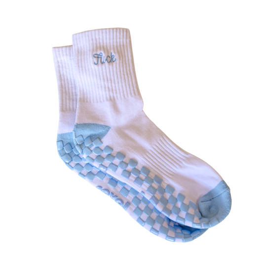 The Pardon My French Grip Sock