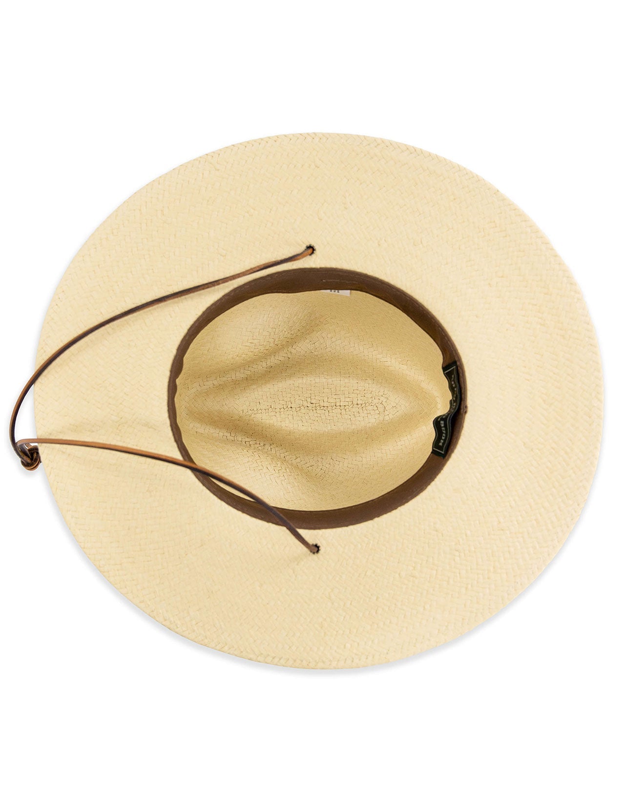 Brimmed Field Hat - Burlap Straw
