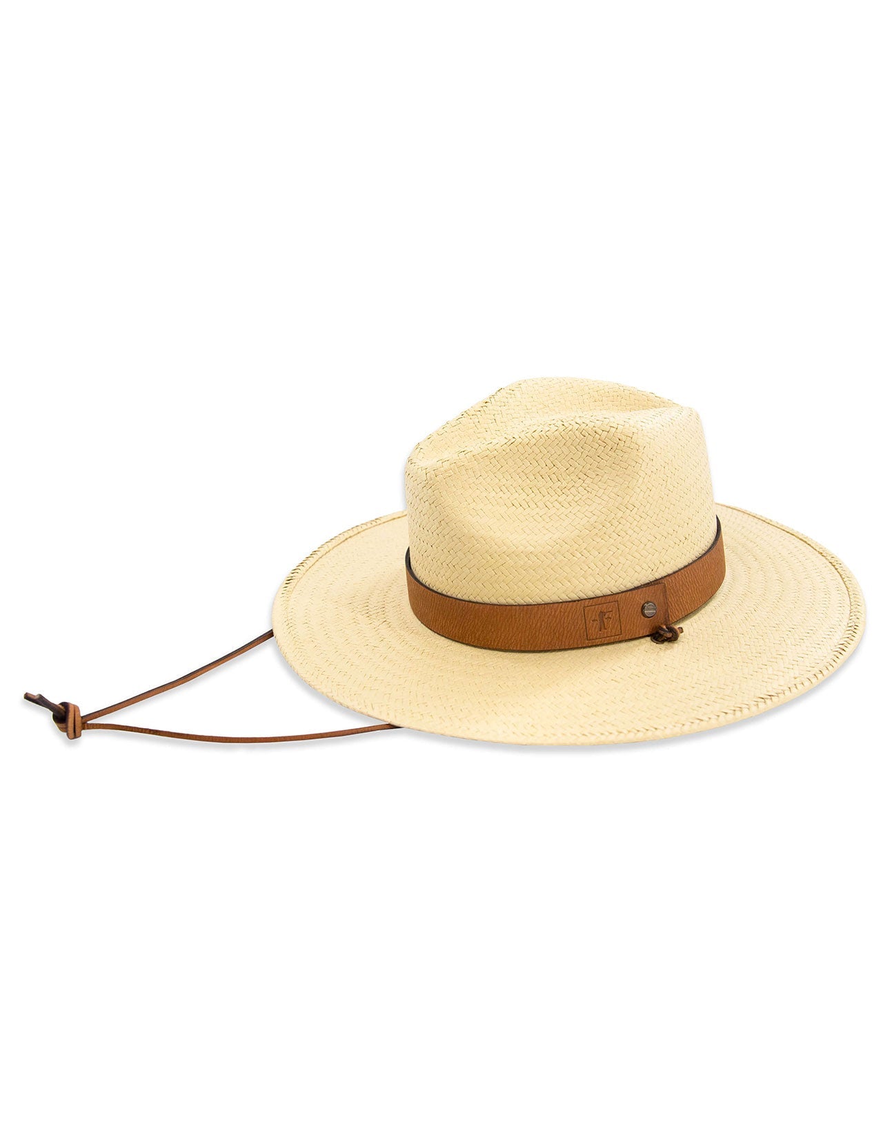 Brimmed Field Hat - Burlap Straw