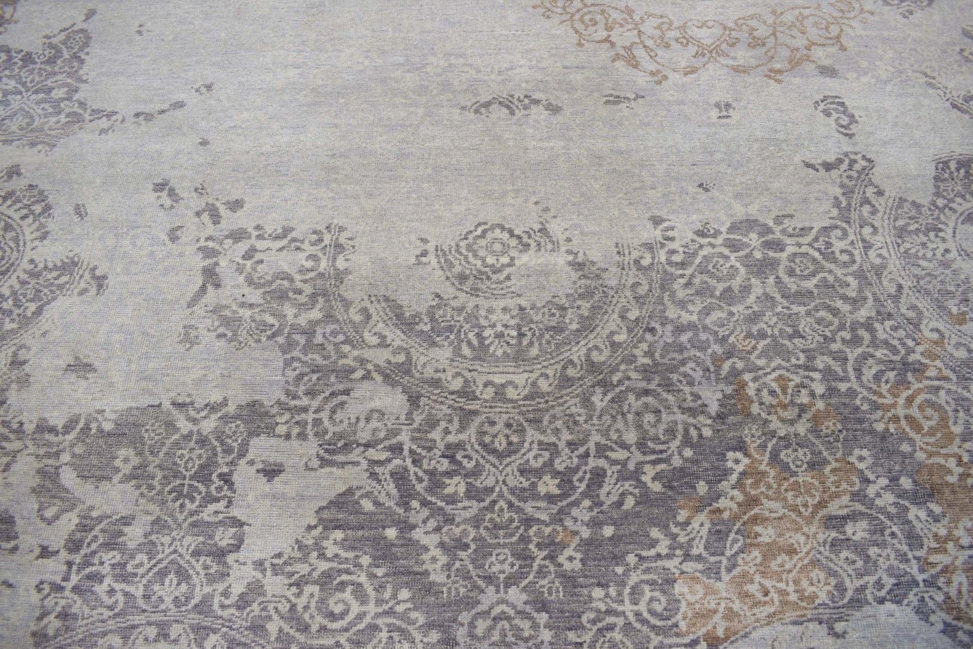 8x10 Rug | Modern Handmade Wool blended viscose Area Rug | TRD1634810 - Marsh and Manor Collective