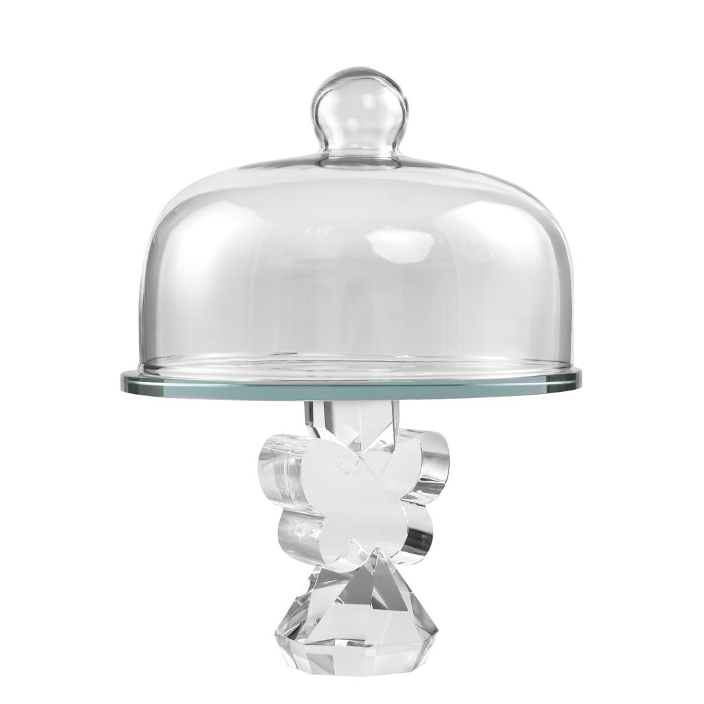 9” Butterfly Cake Plate in ALL Clear - Marsh and Manor Collective