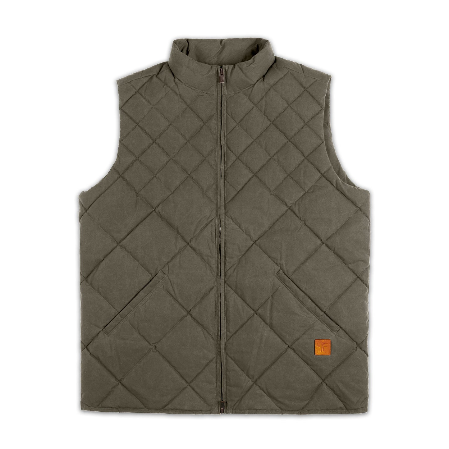 Arthur Quilted Waxed Down Vest