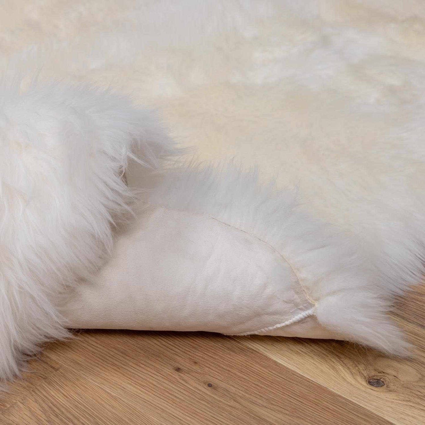 Premium White Soft Sheepskin Rug