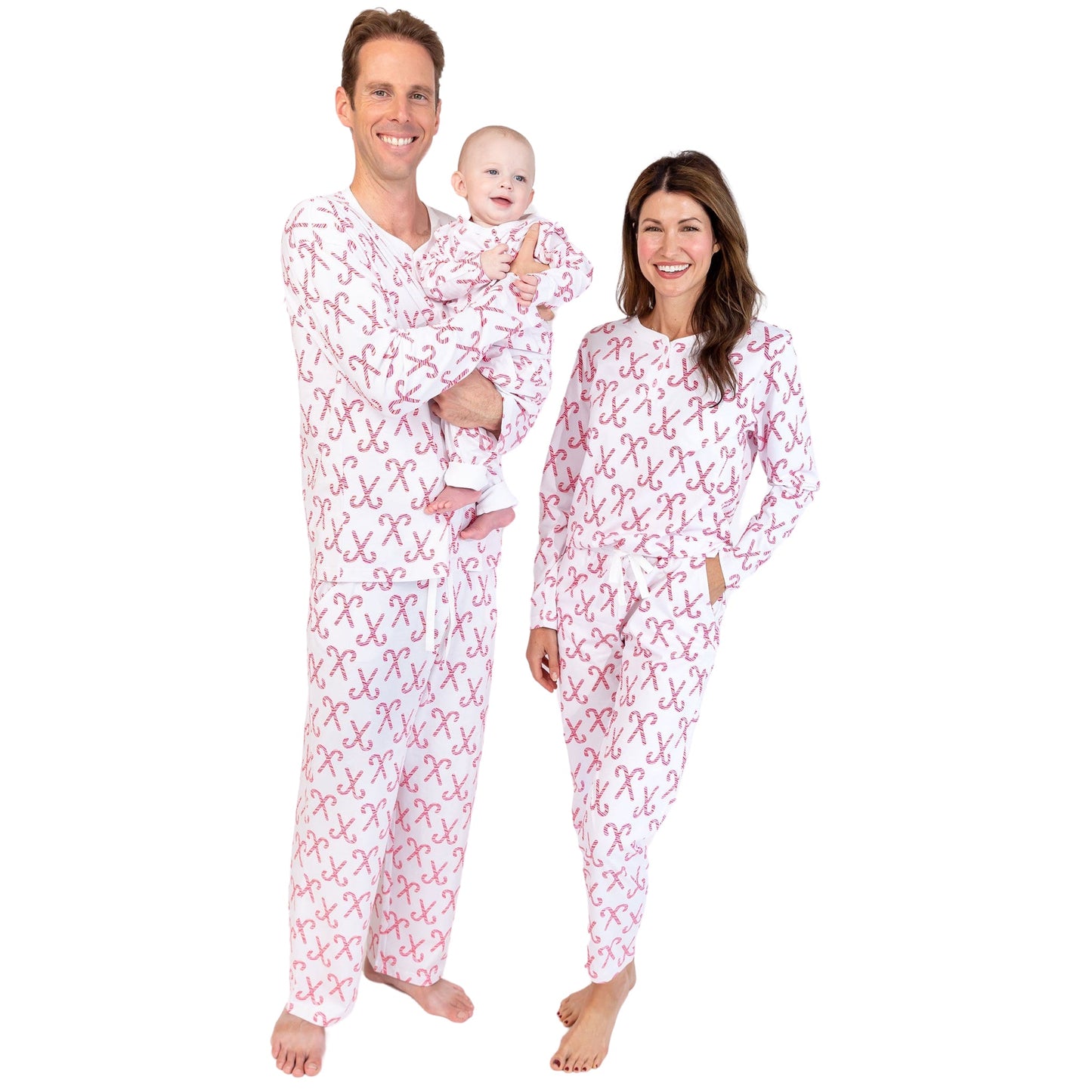 Men's Candy Cane PJ Pants