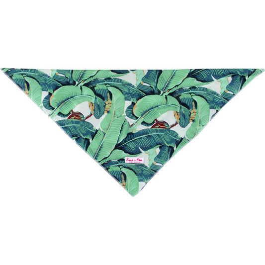Dog Martinique® Green Banana Leaf Bandana