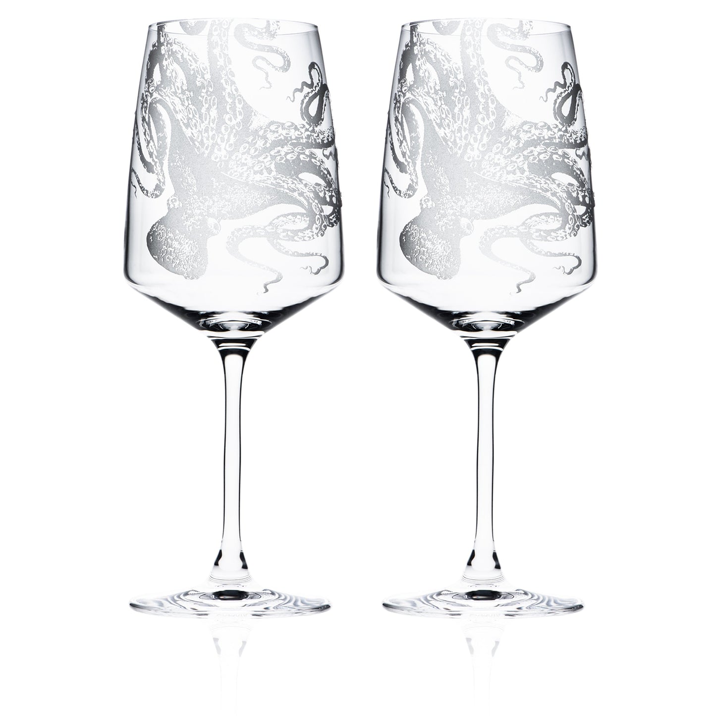 Lucy Red Wine Glasses, Set of 2