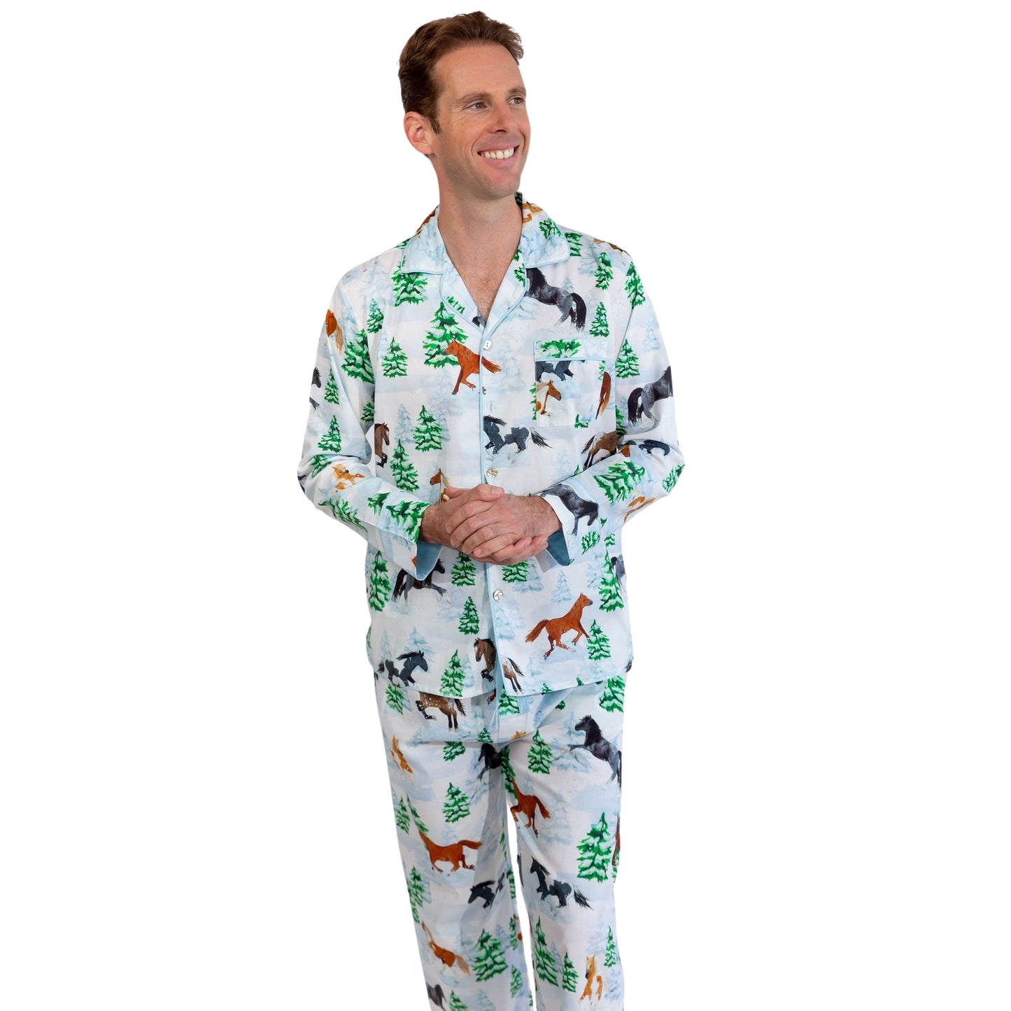 Men's Skydog Wild & Free Long PJ Set