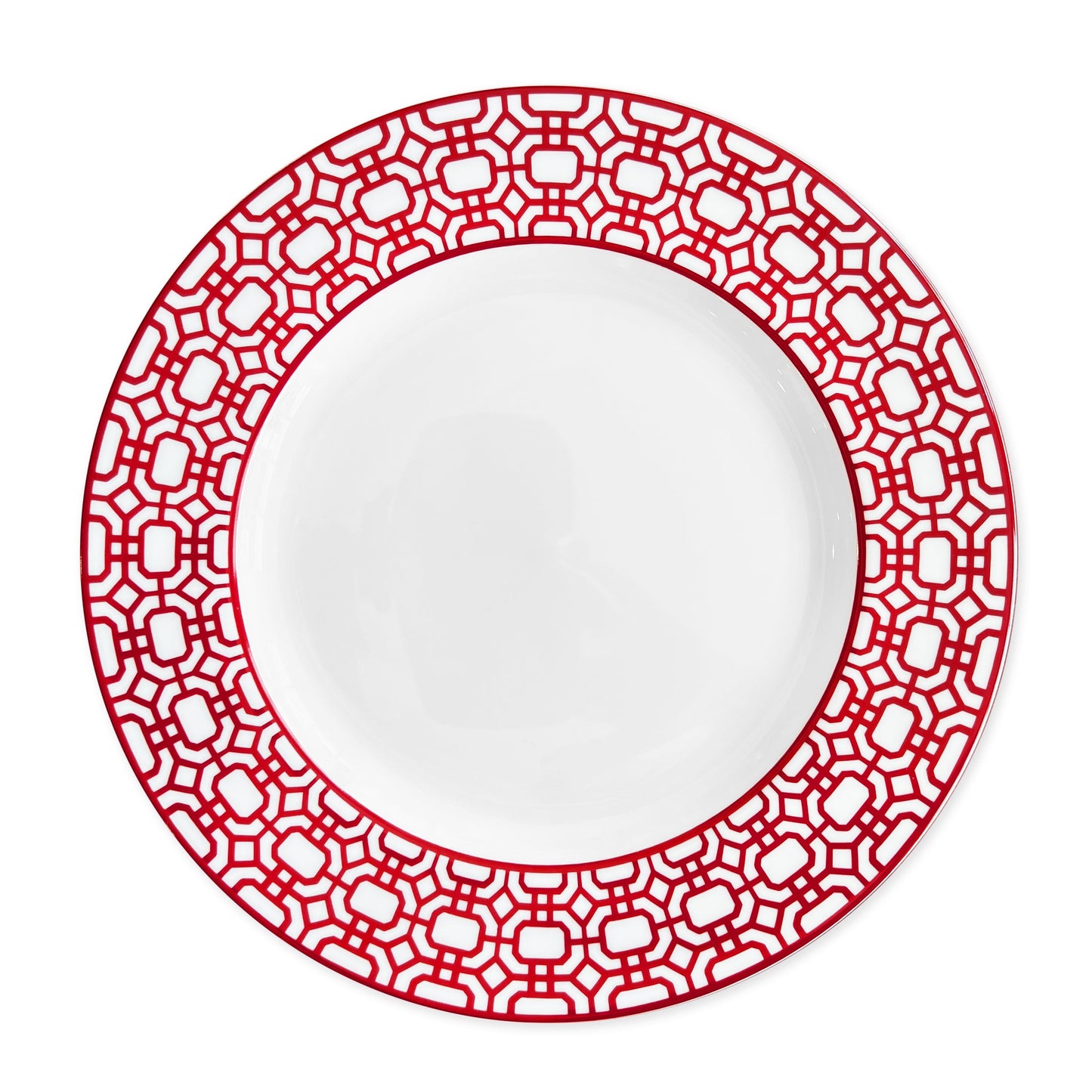 Newport Garden Gate Rimmed Dinner Plate
