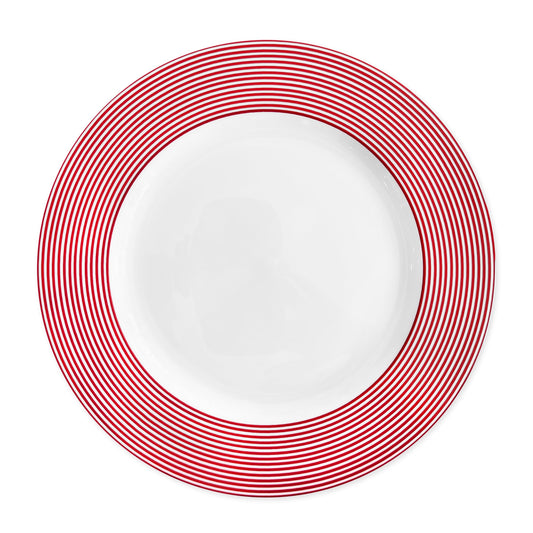Newport Stripe Rimmed Dinner Plate