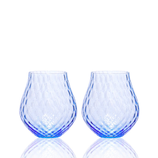 Phoebe Stemless Wine Glasses, Set of 2