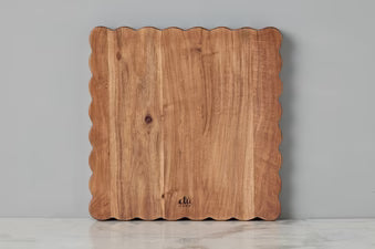 Outer Banks Charcuterie Cheese Board, Medium Rectangle, Grey