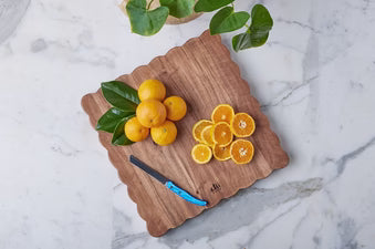 The Beaufort Large Scalloped Cutting Board