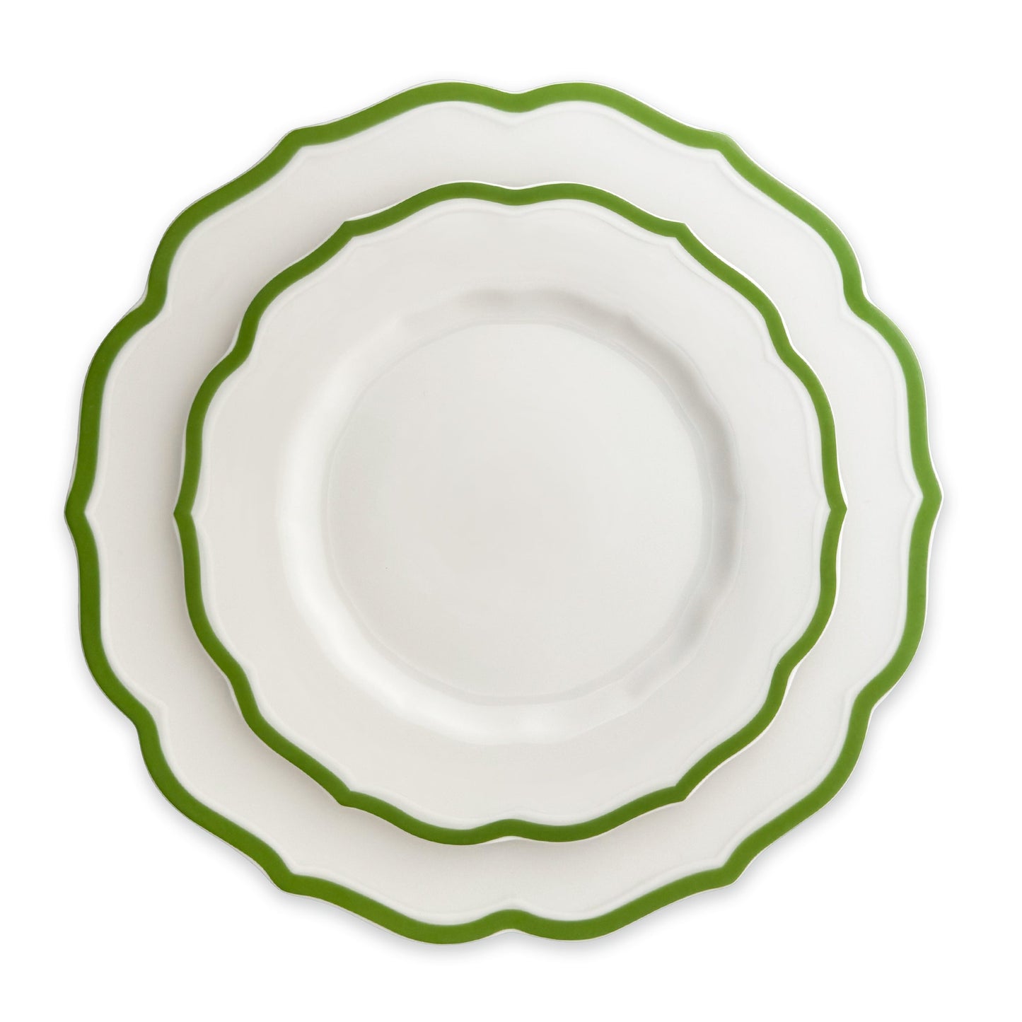 Stella Scalloped Salad Plate
