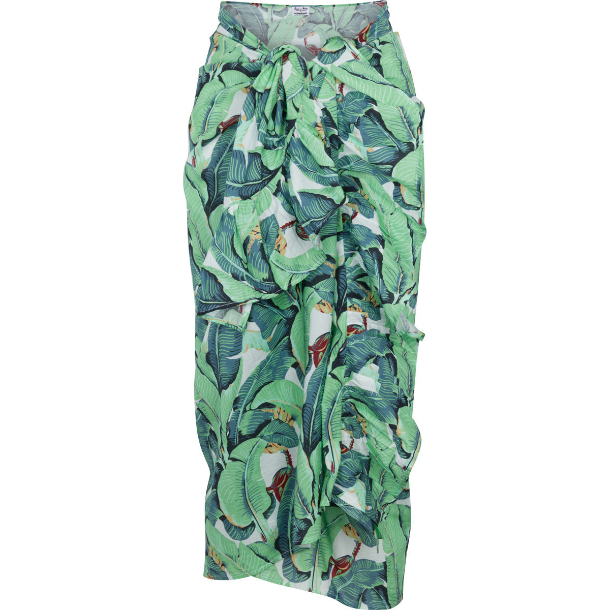 Women's Martinique® Green Banana Leaf Sarong