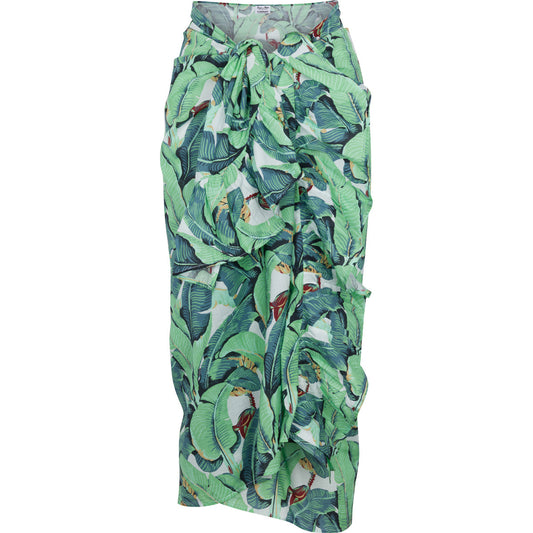 Women's Martinique® Green Banana Leaf Sarong