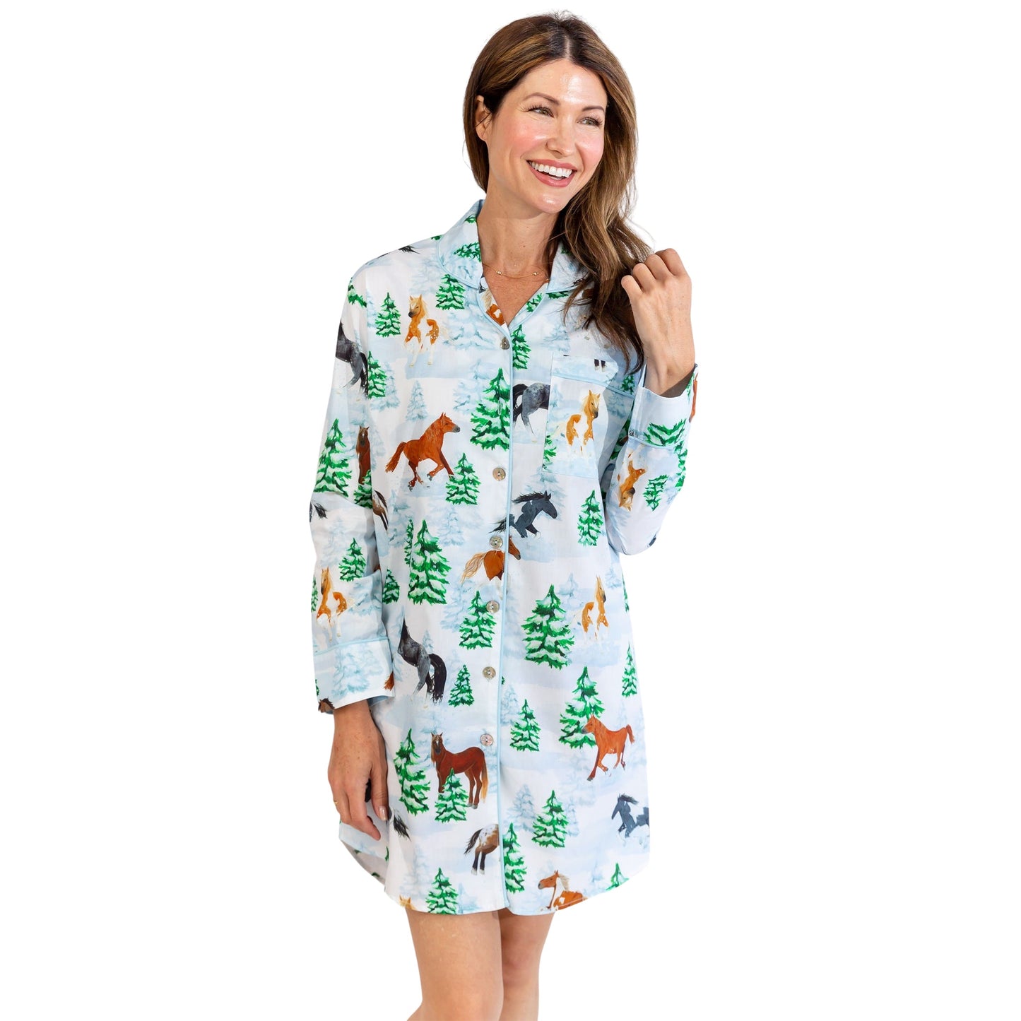 Women's Skydog Wild & Free Night Shirt
