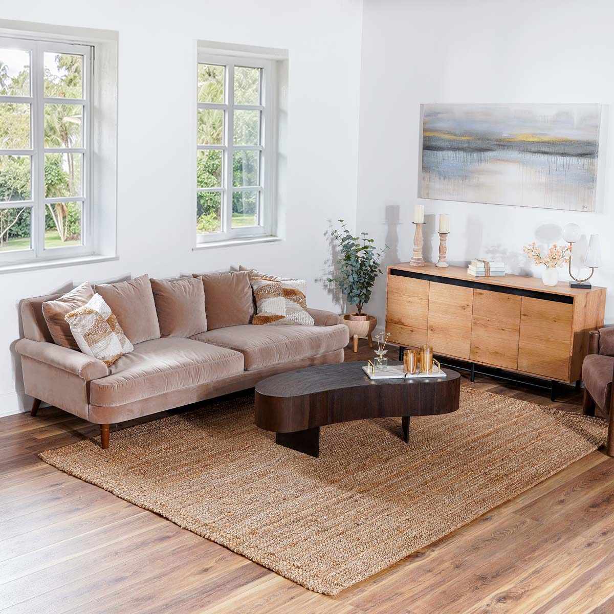 Ambel Beige Area Rug - Marsh and Manor Collective