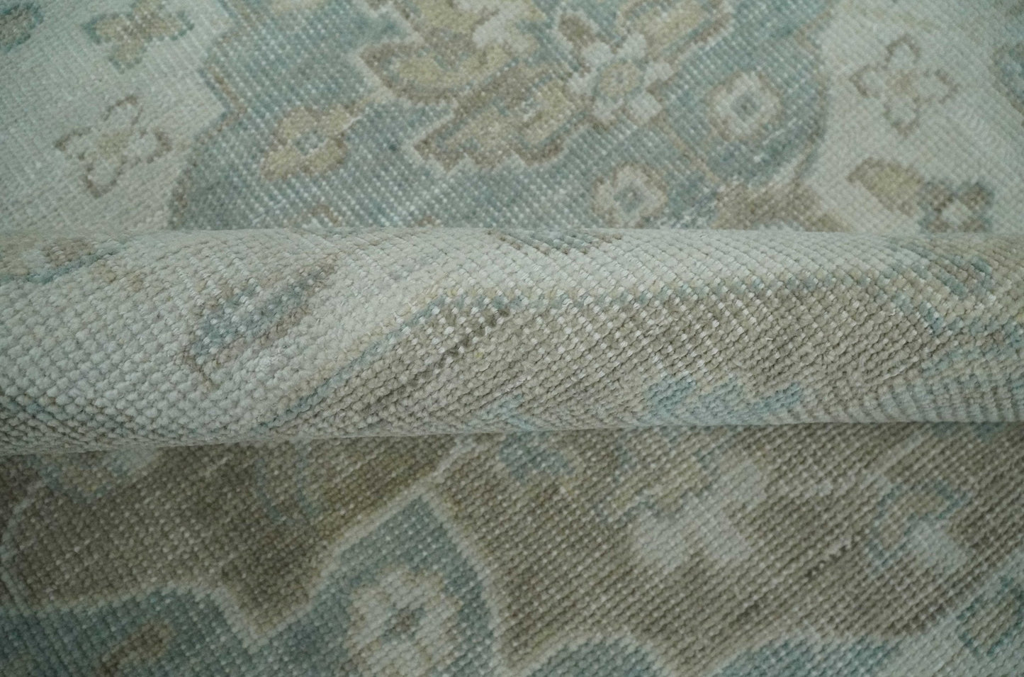 Antique Design Medallion Earthy Ivory and Camel 8x10 wool Area Rug - Marsh and Manor Collective
