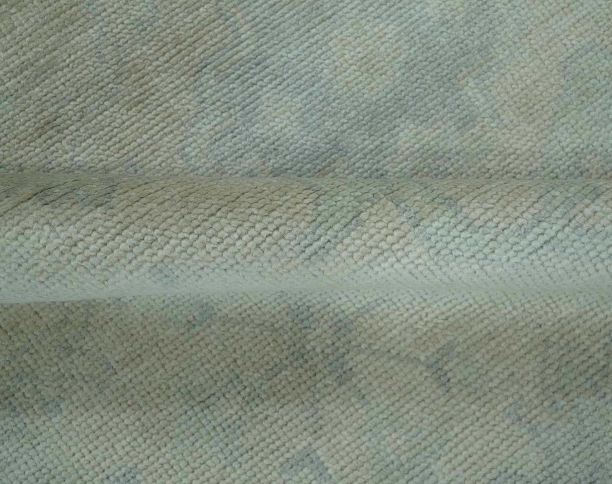 Antique look Beige and Gray Hand Knotted Oriental Oushak 8x10 wool Area Rug - Marsh and Manor Collective