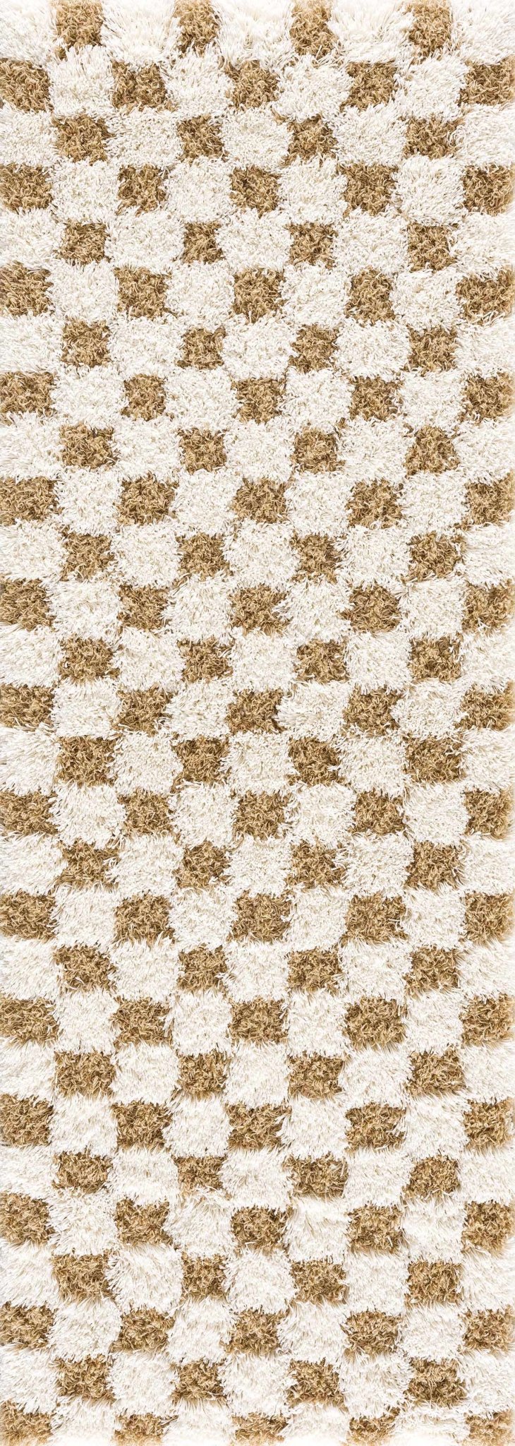 Atira Mustard Checkered Area Rug - Marsh and Manor Collective