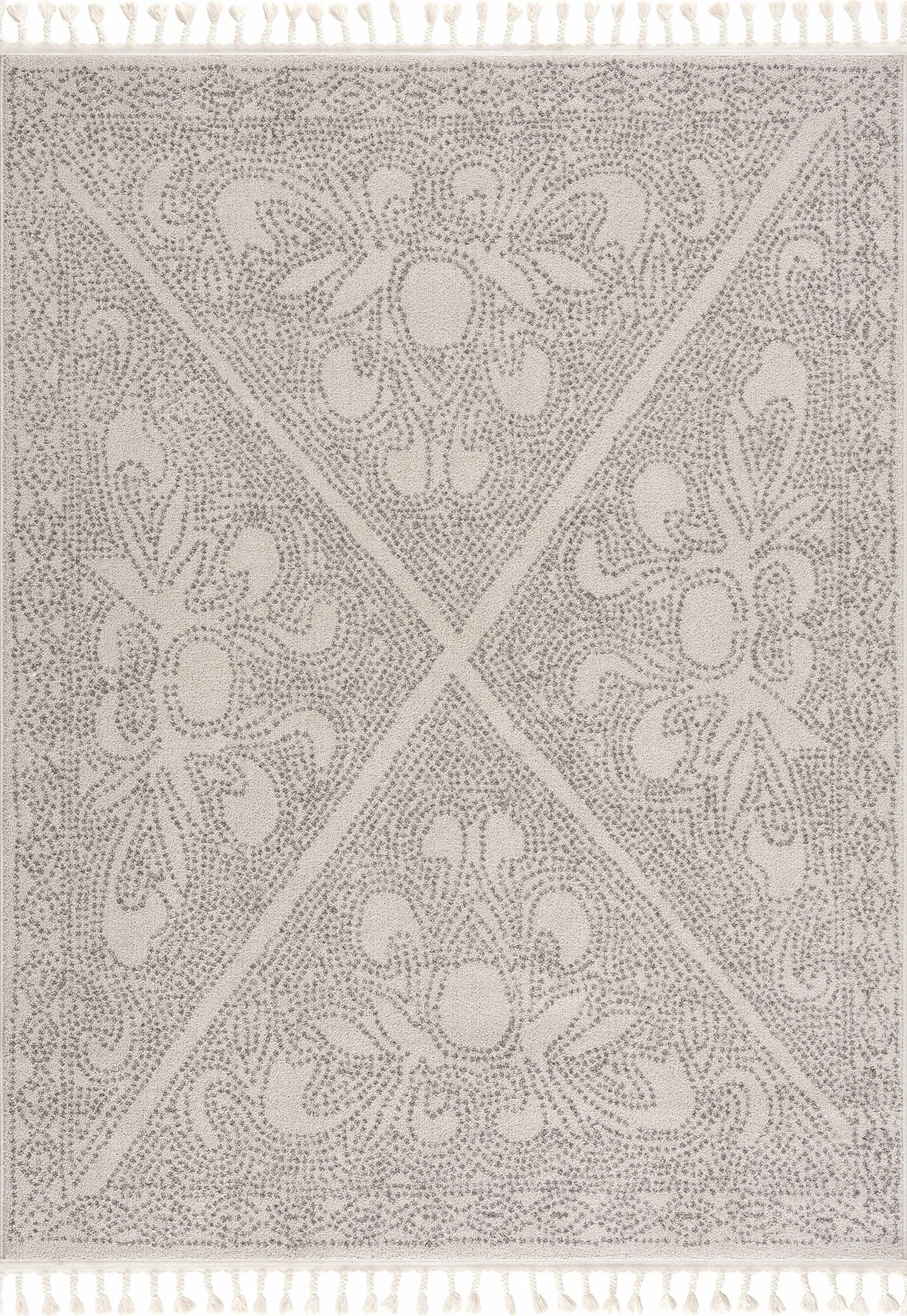 Birdwood Cream & Brown Area Rug - Marsh and Manor Collective