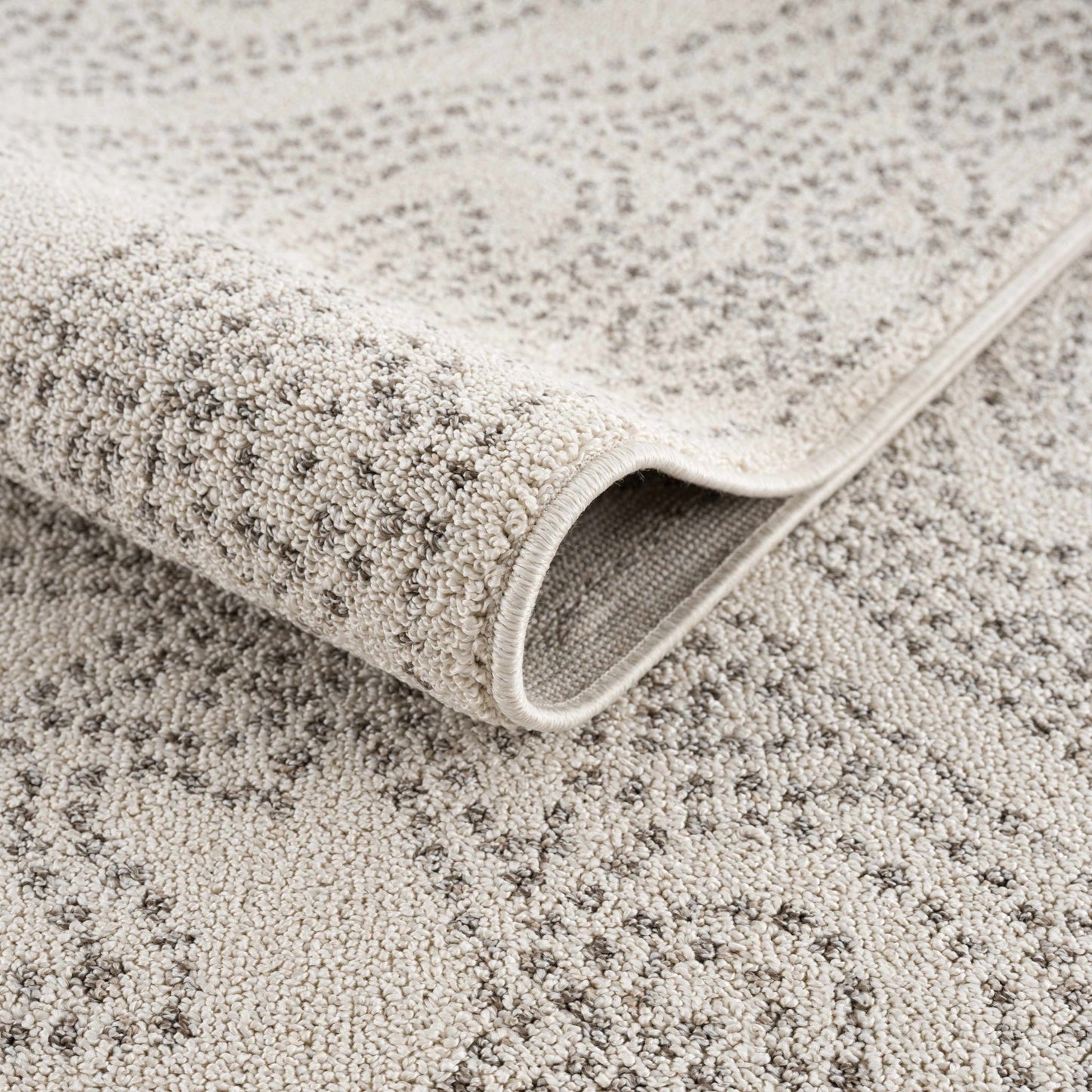 Birdwood Cream & Brown Area Rug - Marsh and Manor Collective