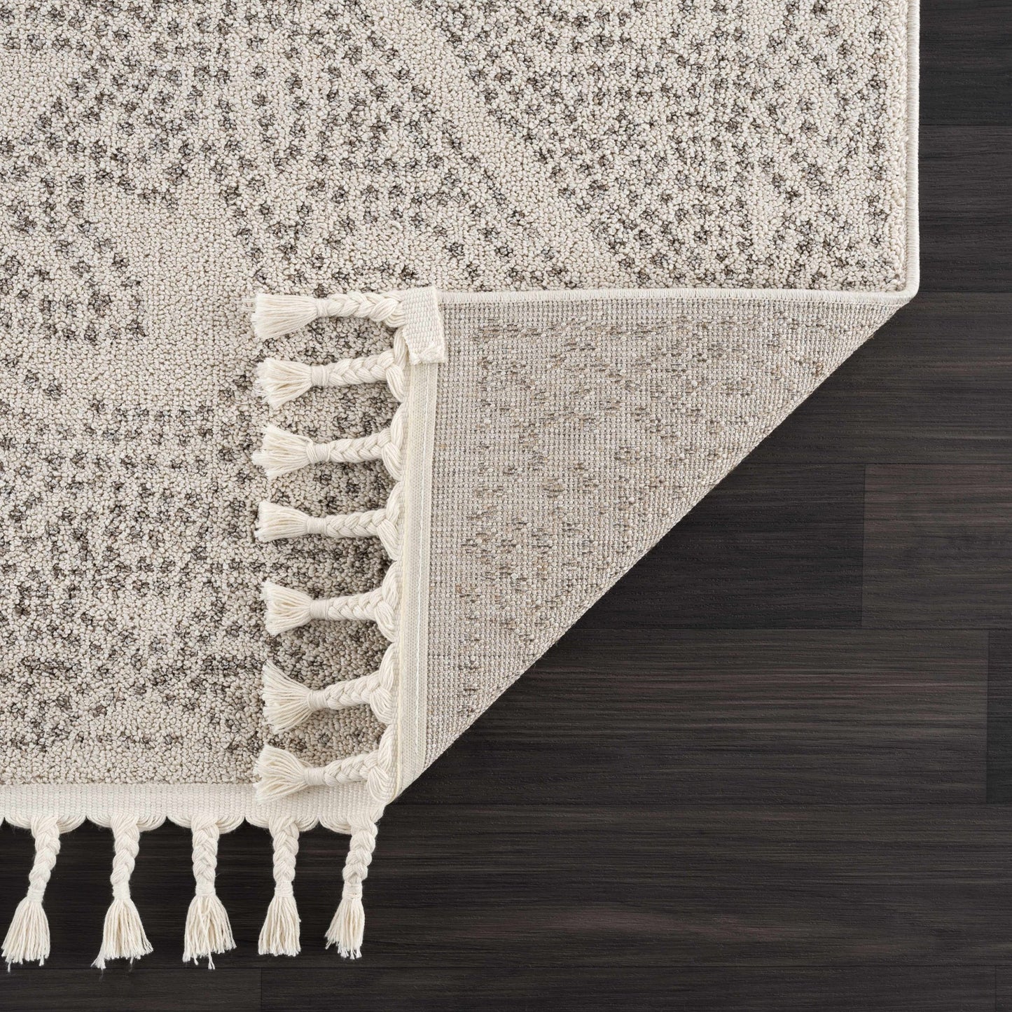 Birdwood Cream & Brown Area Rug - Marsh and Manor Collective