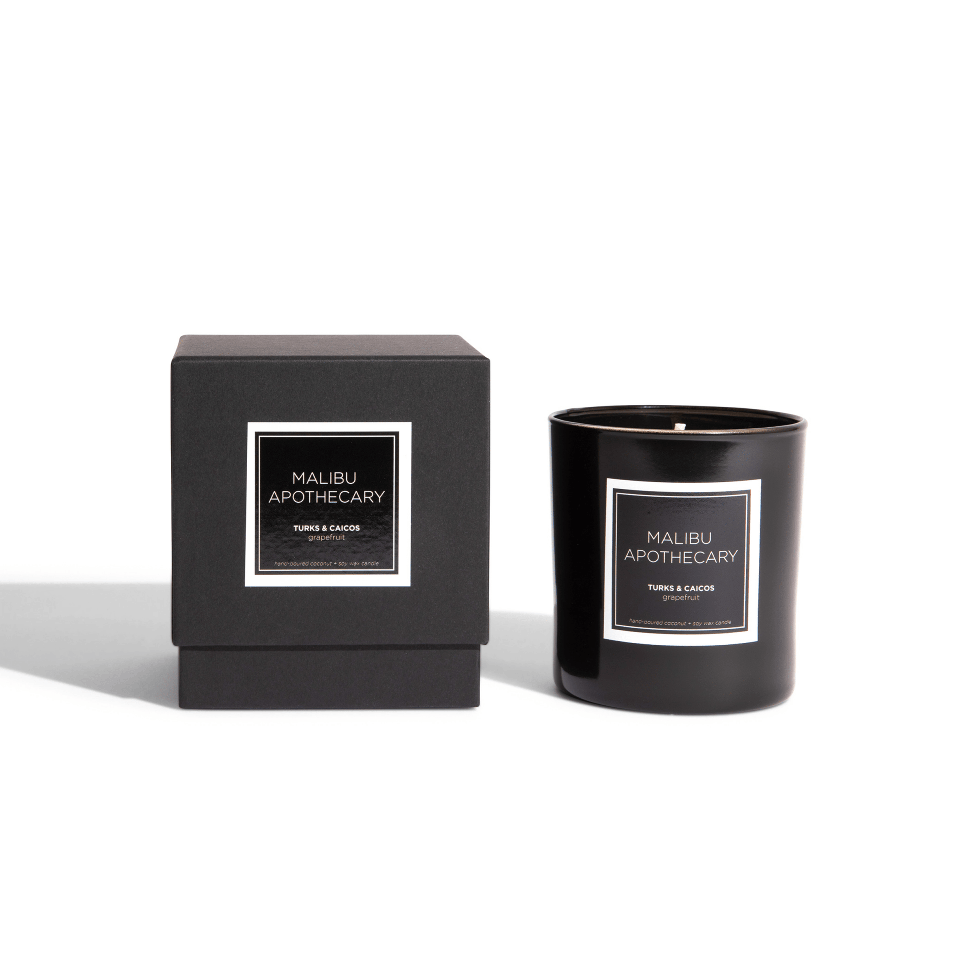Black Gloss Candle - Choice of 9 signature scents - Marsh and Manor Collective