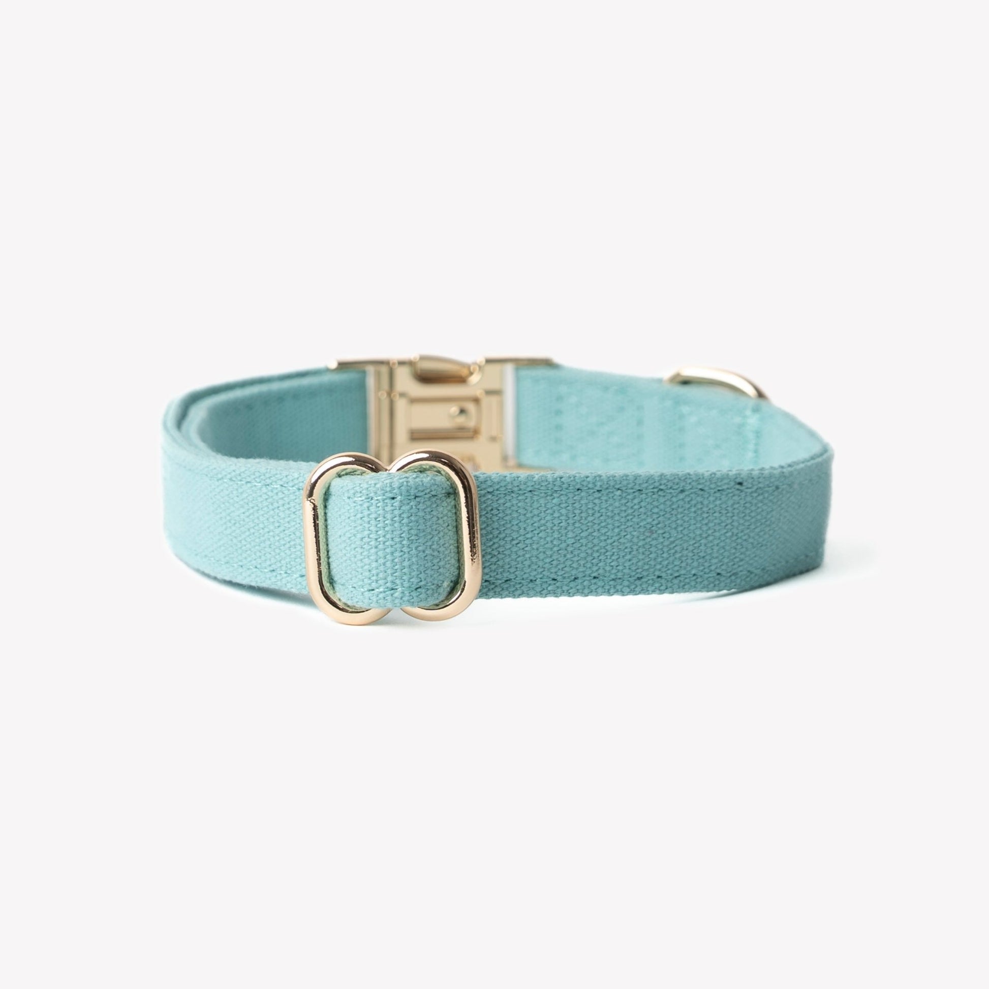 'Blue' - Canvas Dog Collar - Marsh and Manor Collective