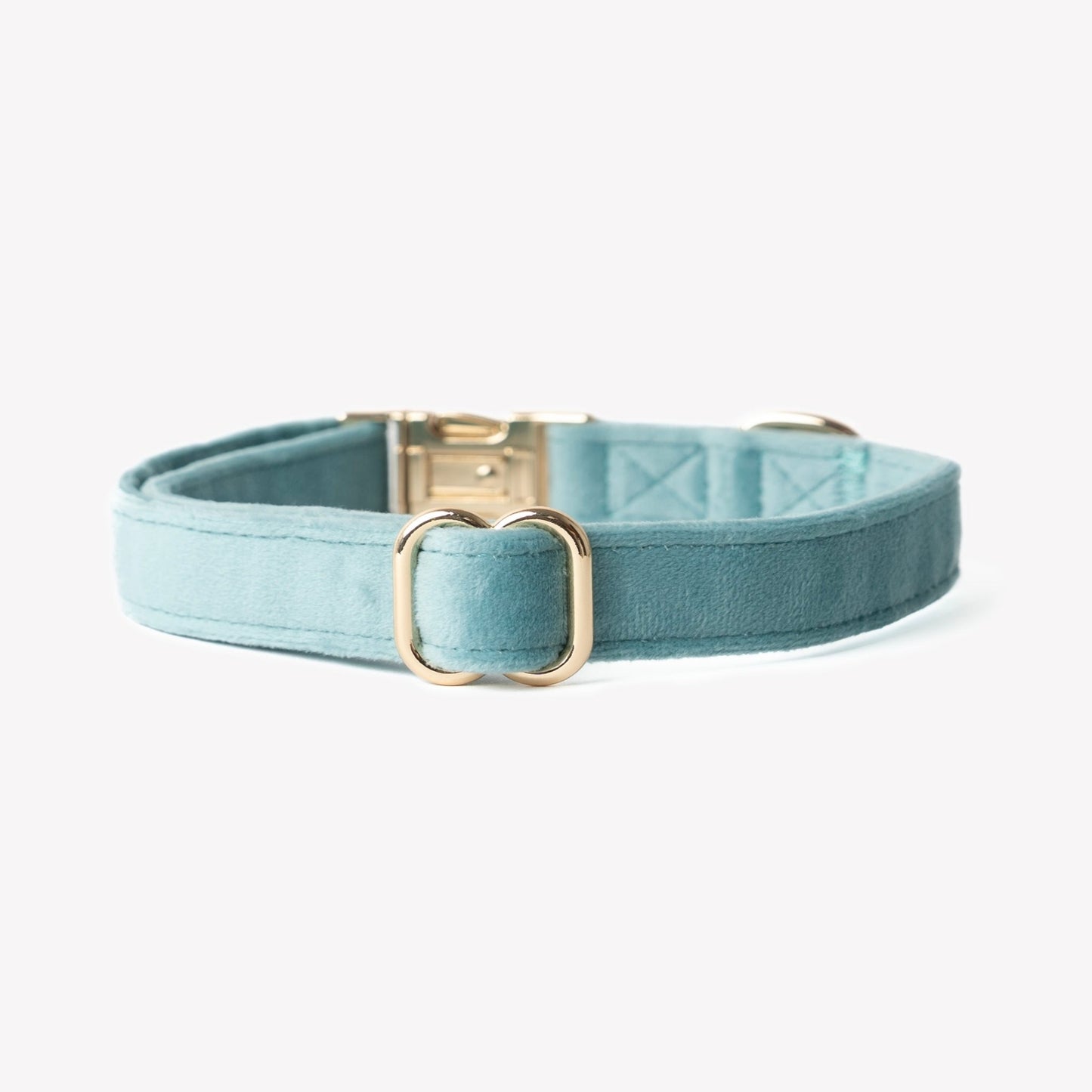 'Blue' - Velvet Dog Collar - Marsh and Manor Collective