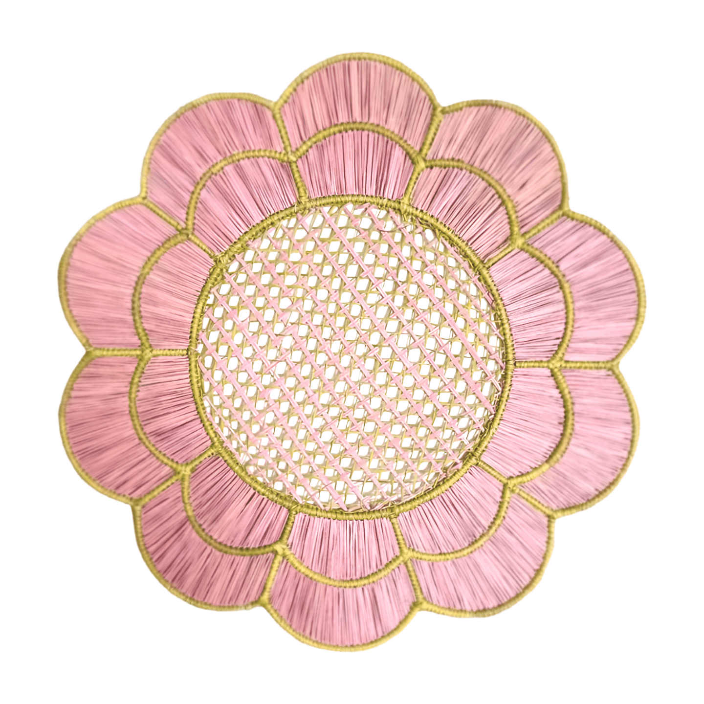 Blush Bloom Woven Placemat - Marsh and Manor Collective