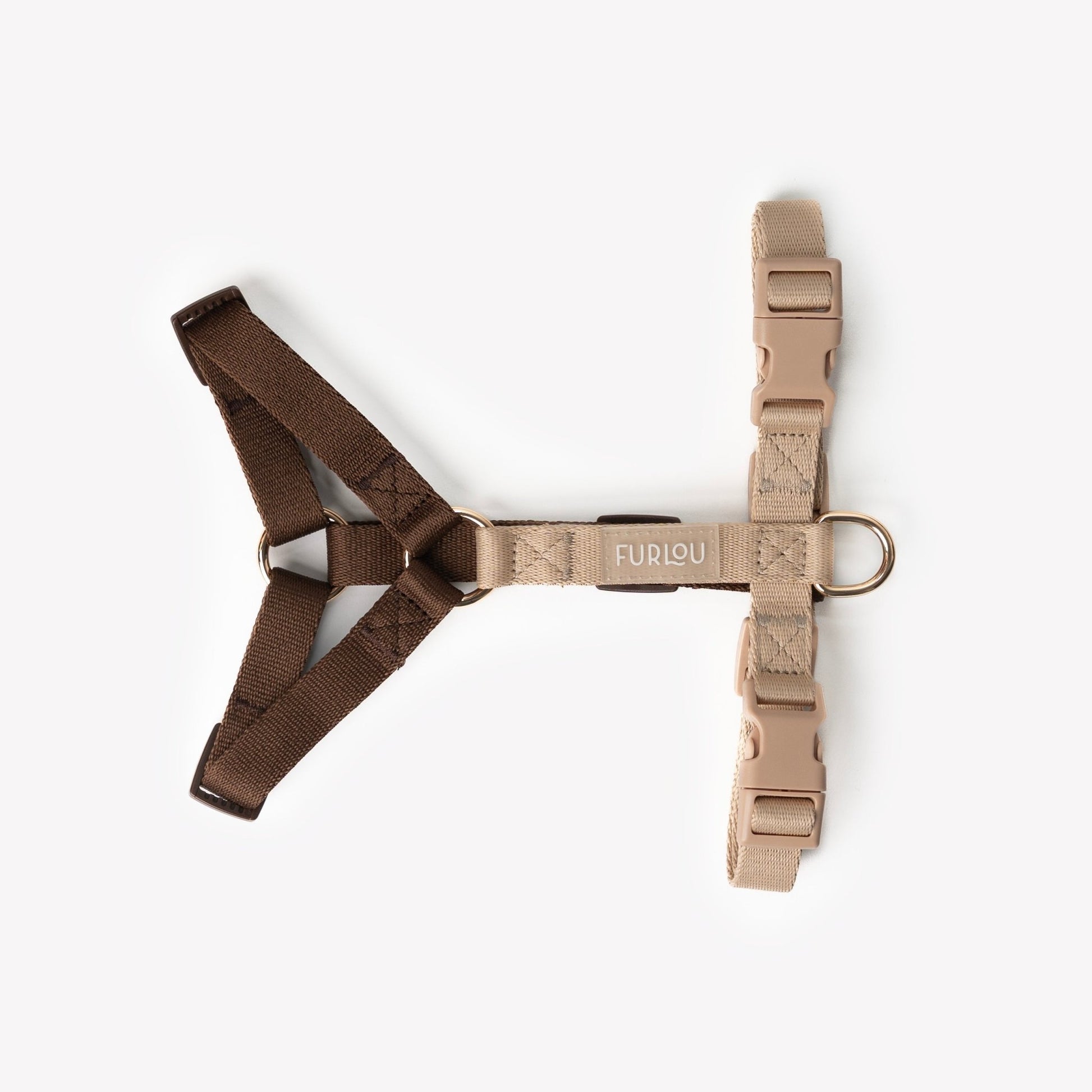 Brown and Tan - Dog Harness - Marsh and Manor Collective