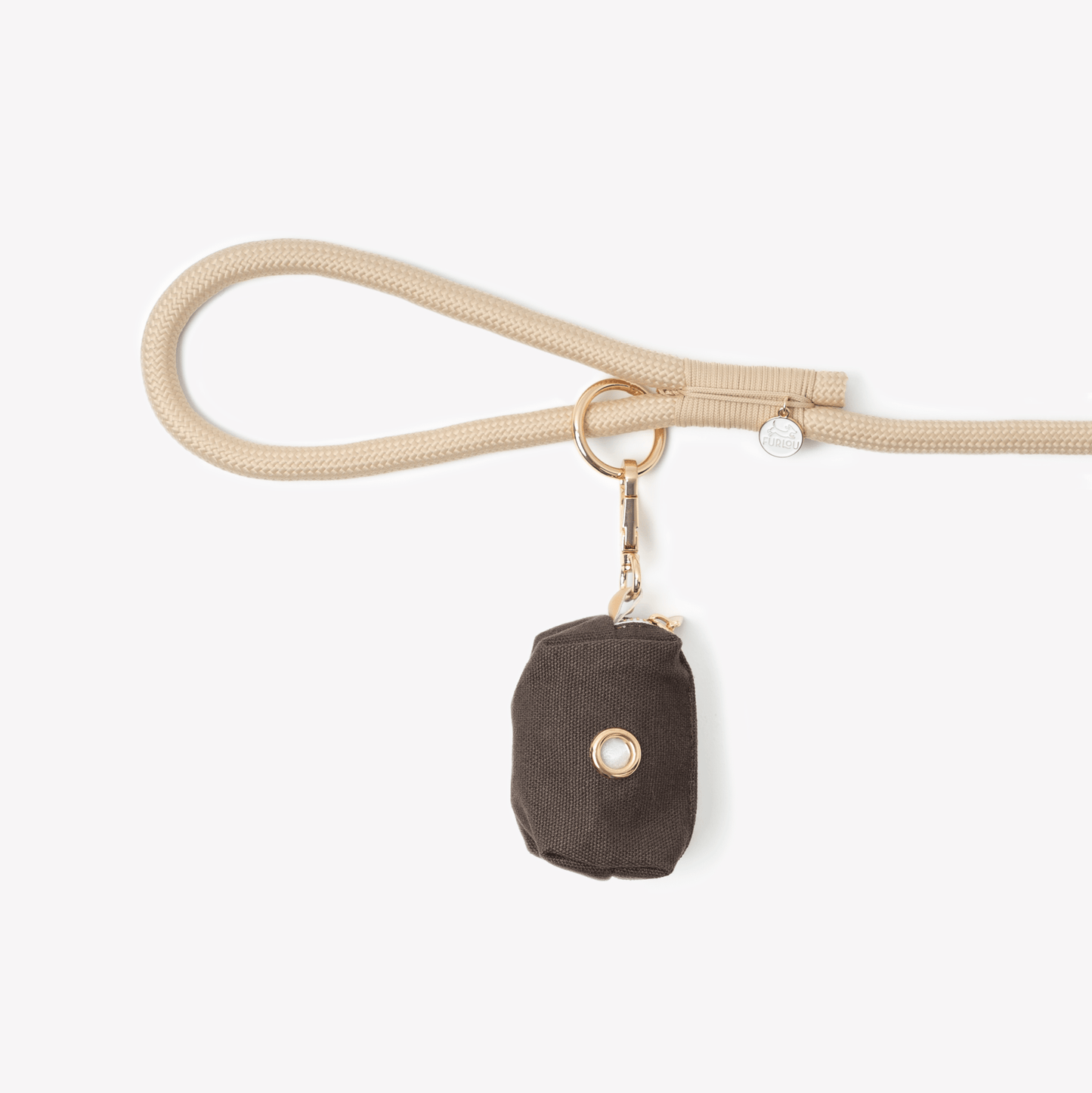 'Brown' - Poop Bag Holder - Marsh and Manor Collective