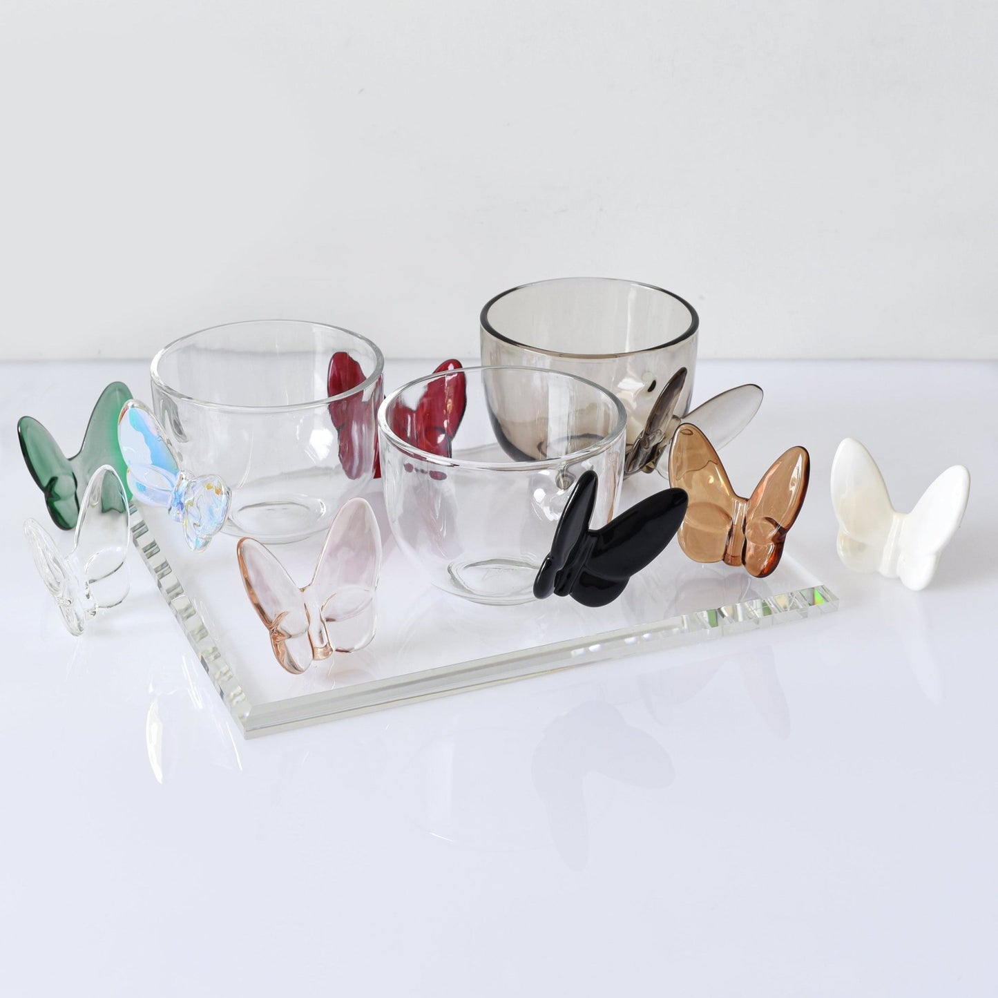 Butterfly Bowl in Amber - Marsh and Manor Collective