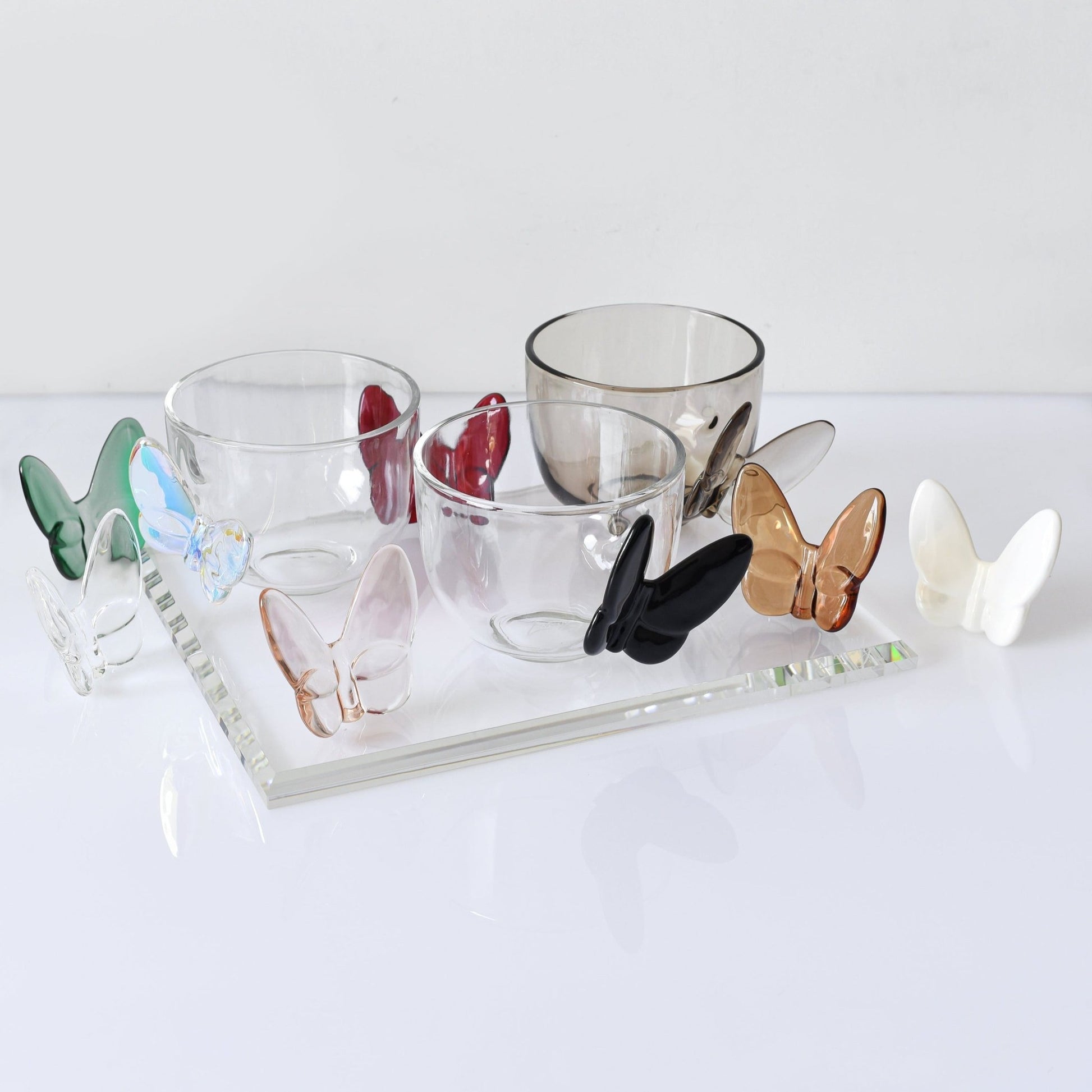 Butterfly Bowl in Amber - Marsh and Manor Collective